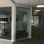 inside commercial building